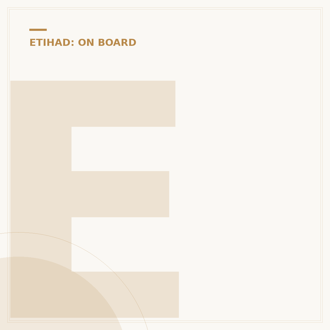 Etihad Airways Seat Booking