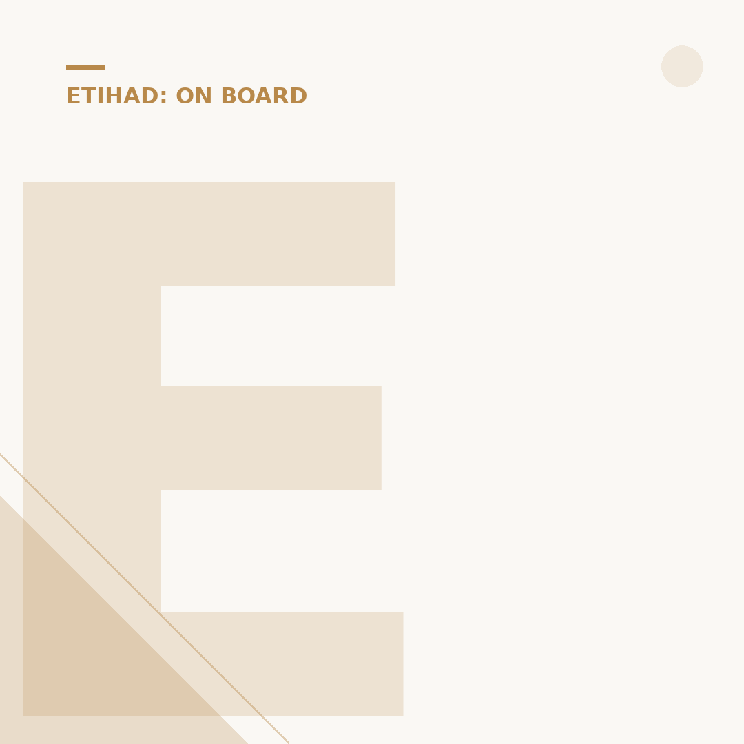 Etihad Inflight Entertainment: Systems and Connectivity