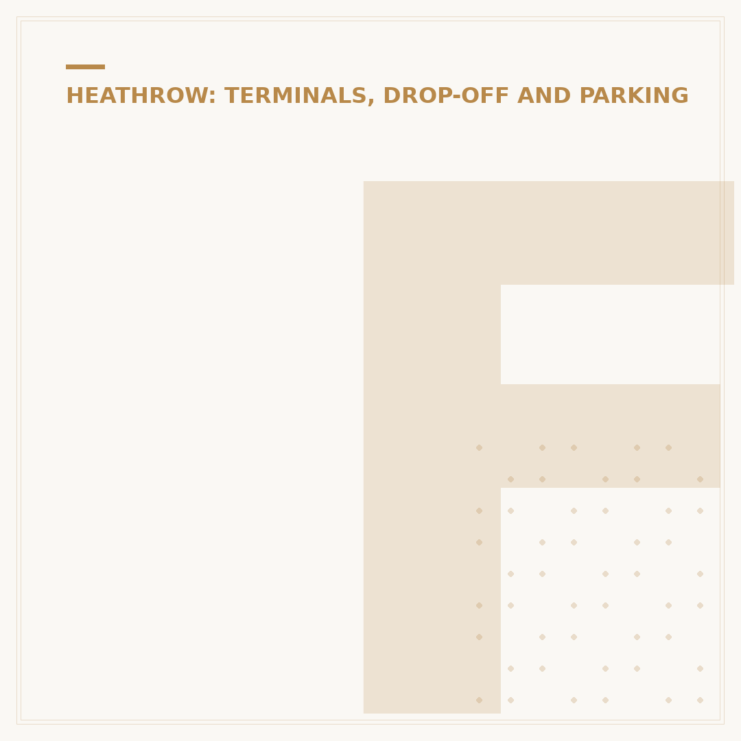 Finding the Etihad Terminal at London Heathrow