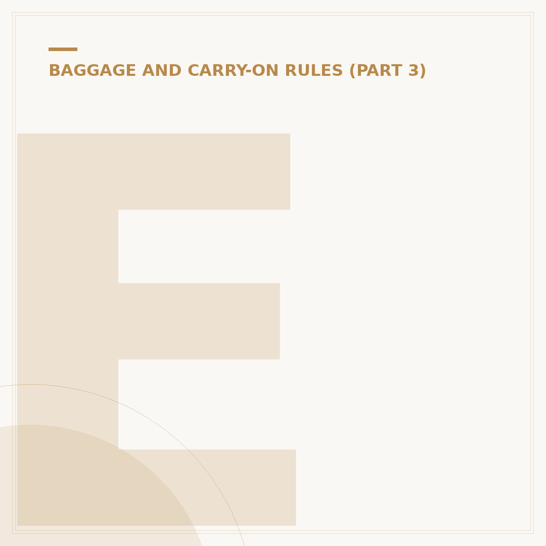 Eurowings Baggage: Understanding Rules and Allowance