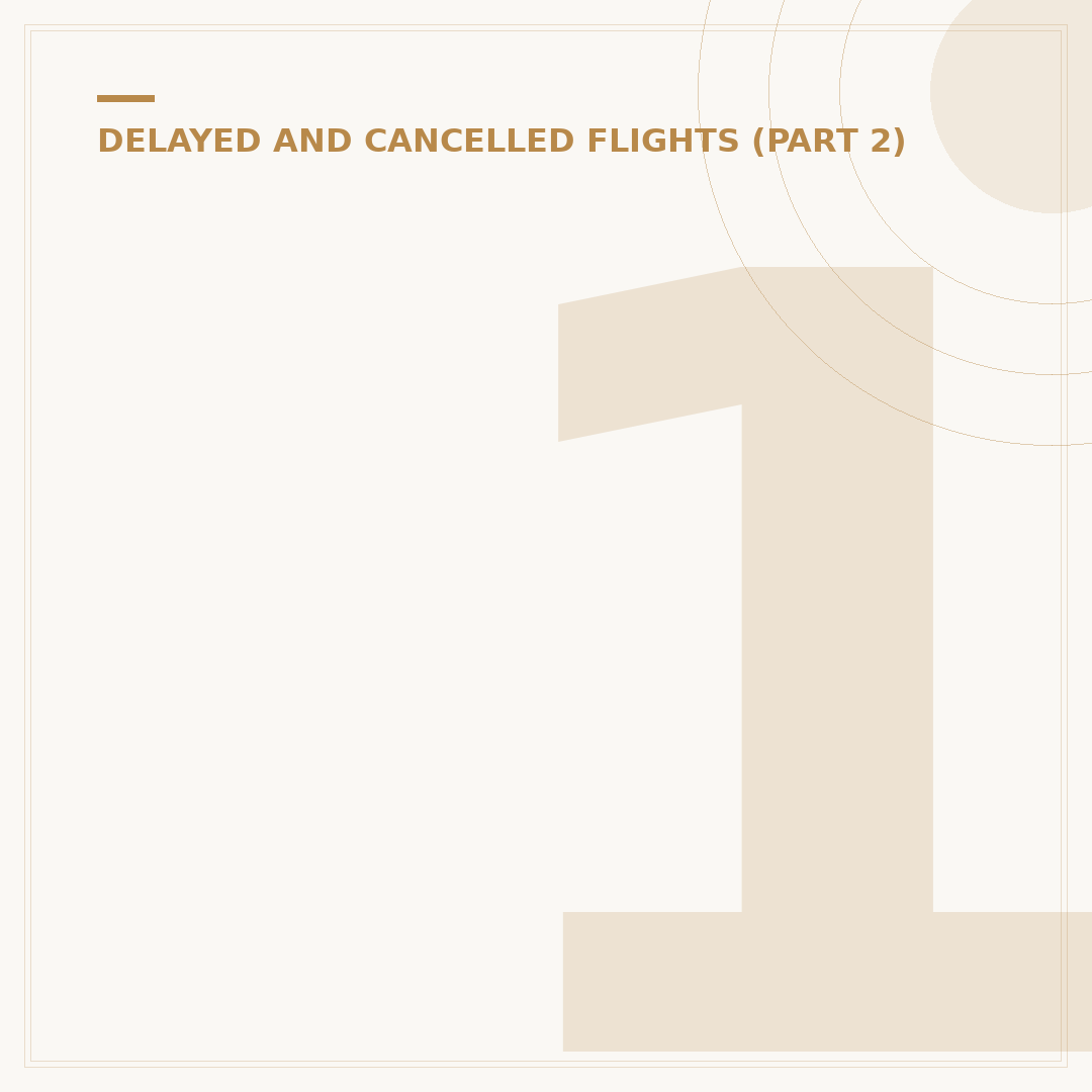 1 Hour Flight Delay Compensation: Your Rights Explained
