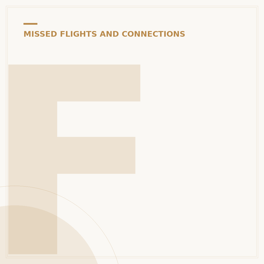 Flight Delay Missed Connection Compensation: Your Rights