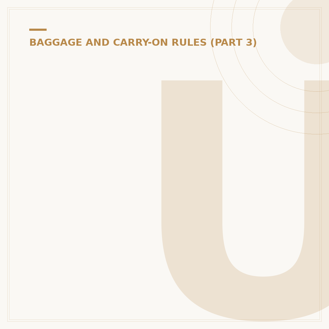 Understanding Flydubai Baggage Allowance Rules