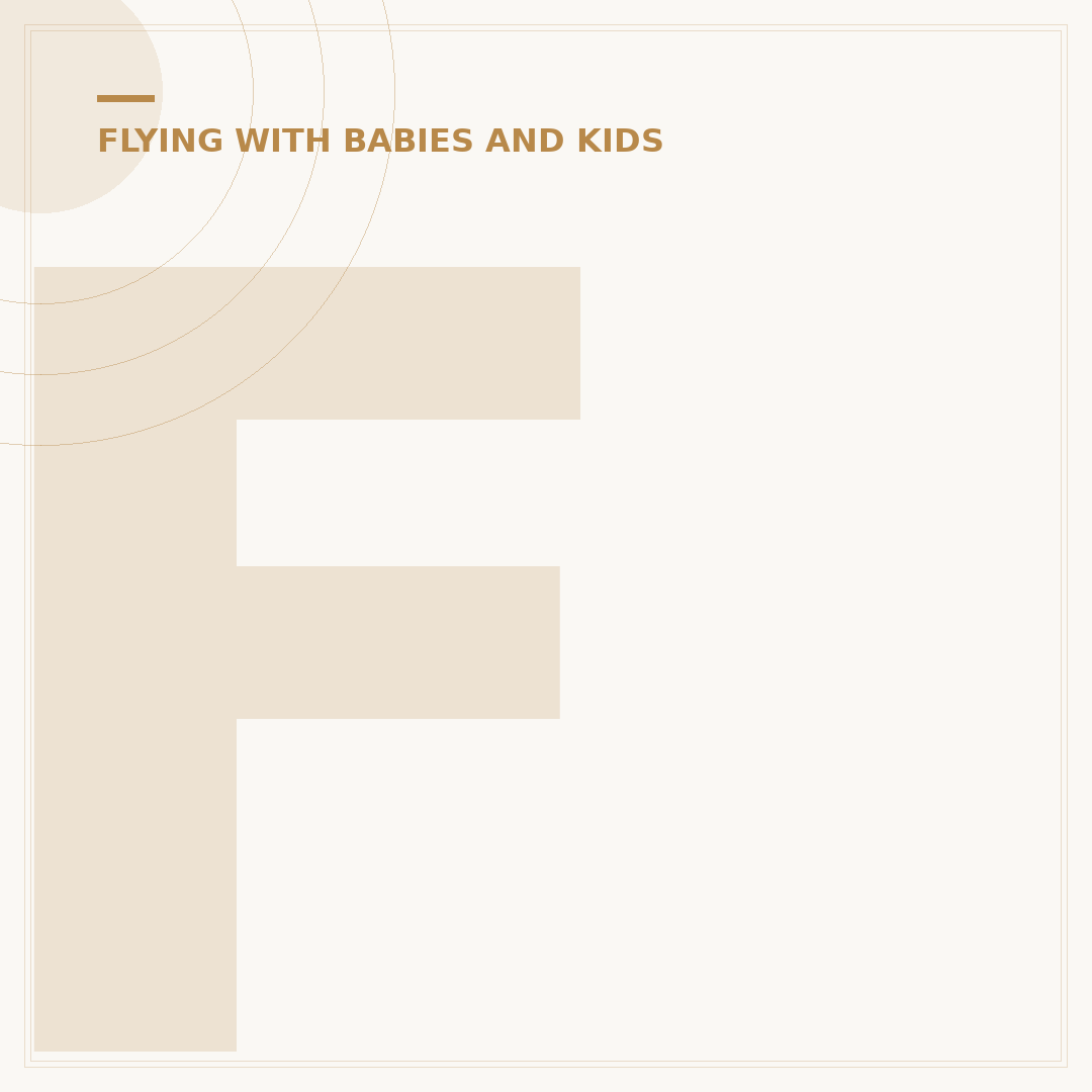 Flying With An Infant Car Seat: Safety And Logistics