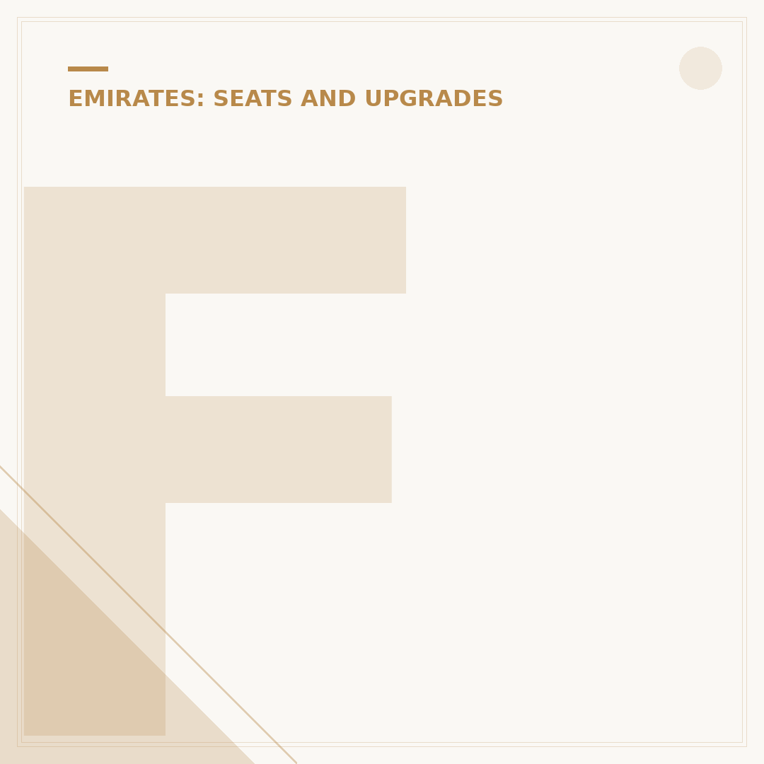 Food in Emirates Economy Class