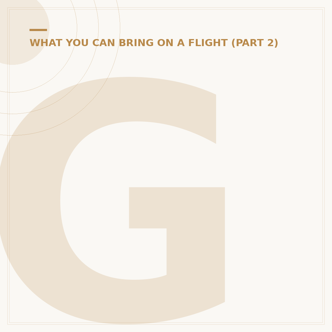 Gatwick Airport 100ml Rule Explained