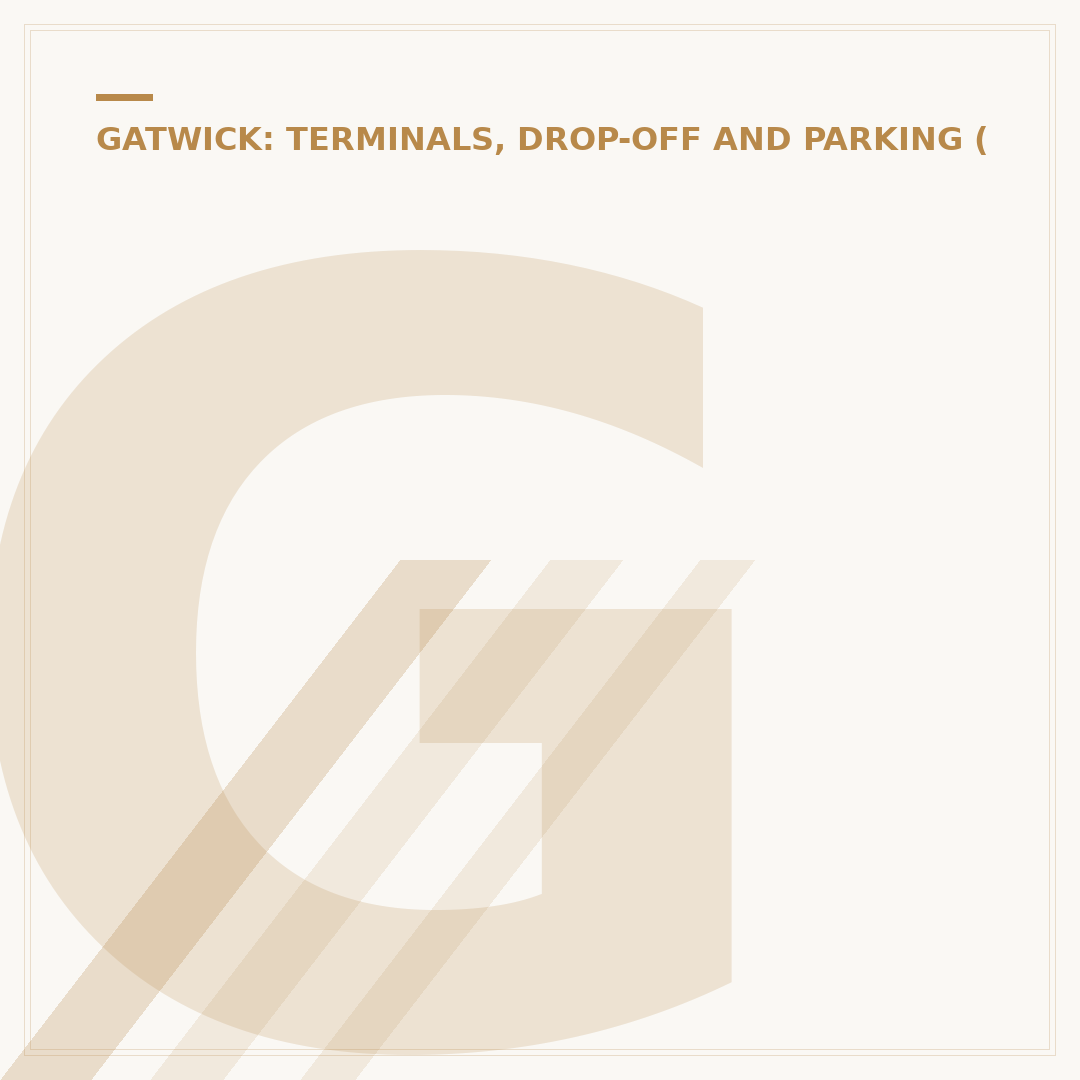 Gatwick Airport South Terminal Long Stay Parking
