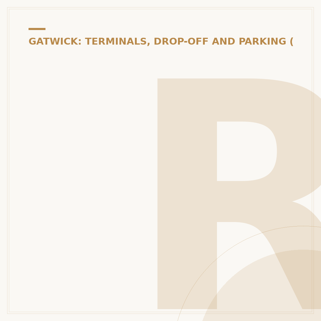 Restaurants in London Gatwick North Terminal