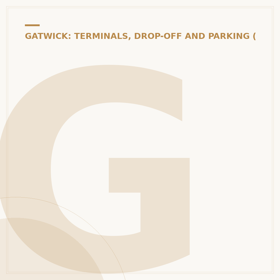 Gatwick Drop-Off Parking Payment