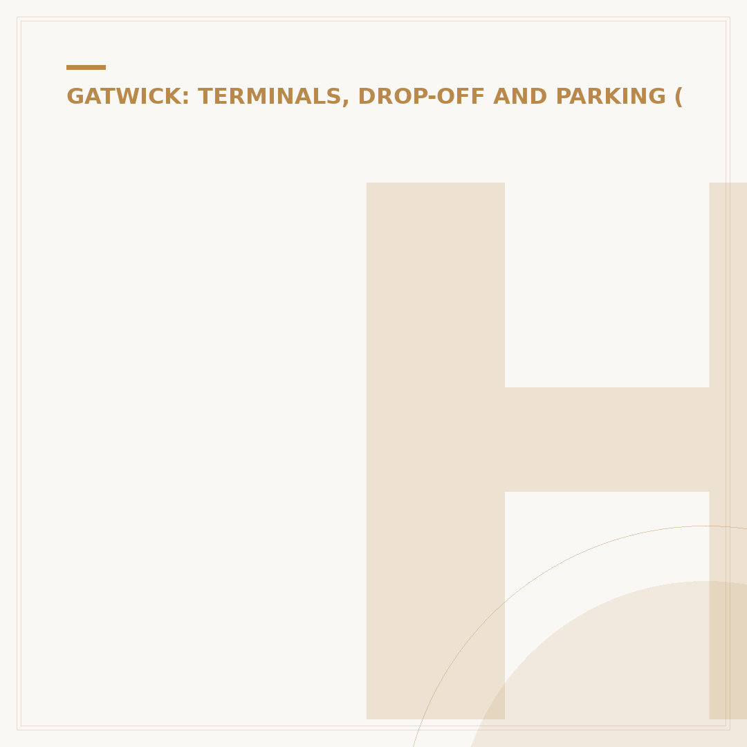 How Long Is Short Stay Parking at Gatwick?