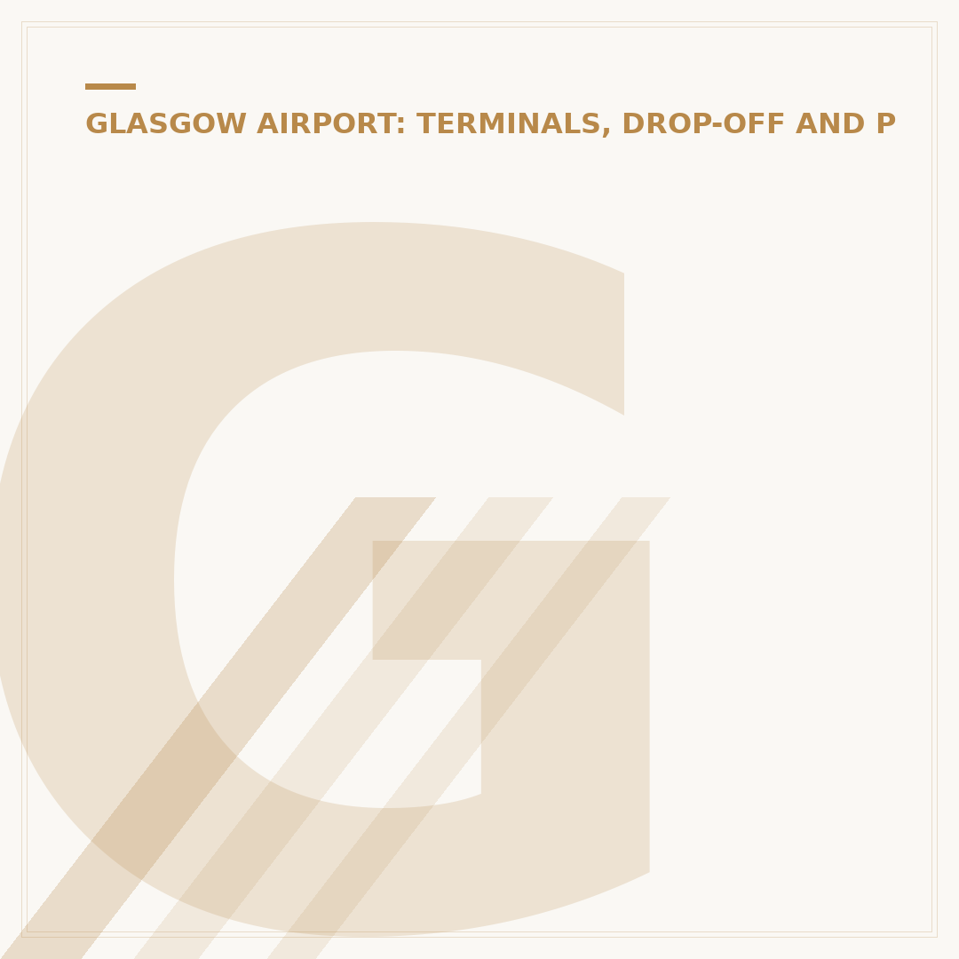 Glasgow Airport Arrivals Terminal