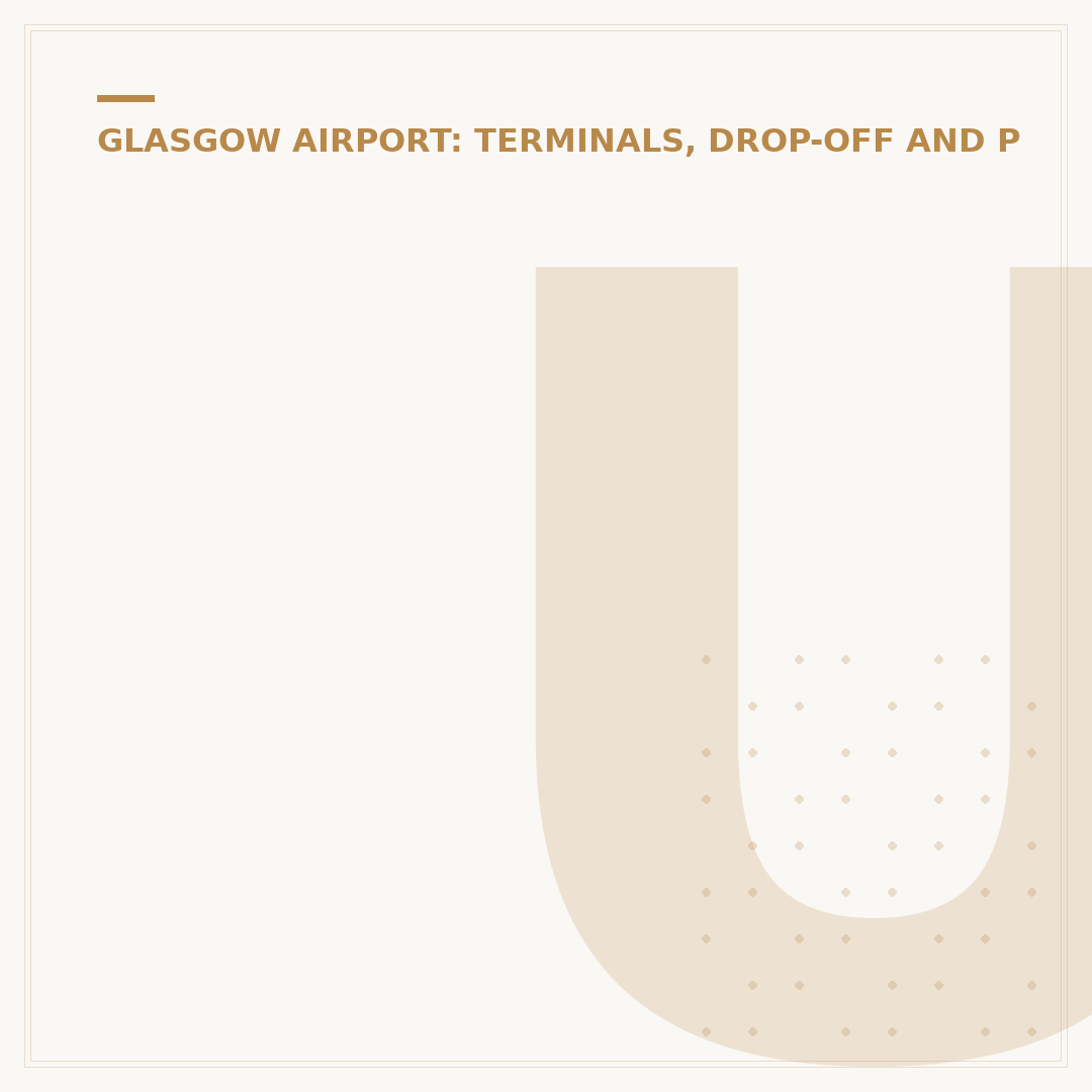 Understanding Glasgow Airport Car Parking Charges
