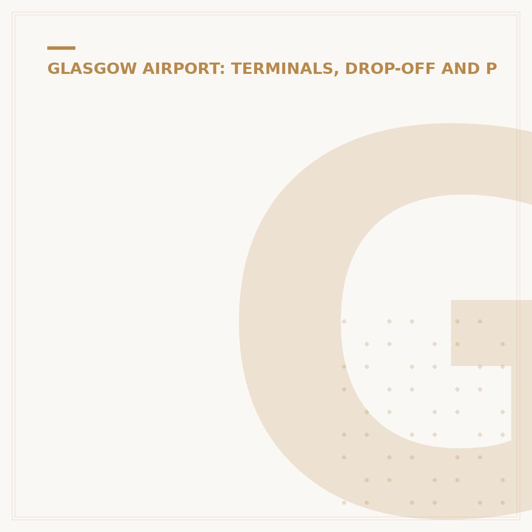 Glasgow Airport Priority Security: What You Need to Know