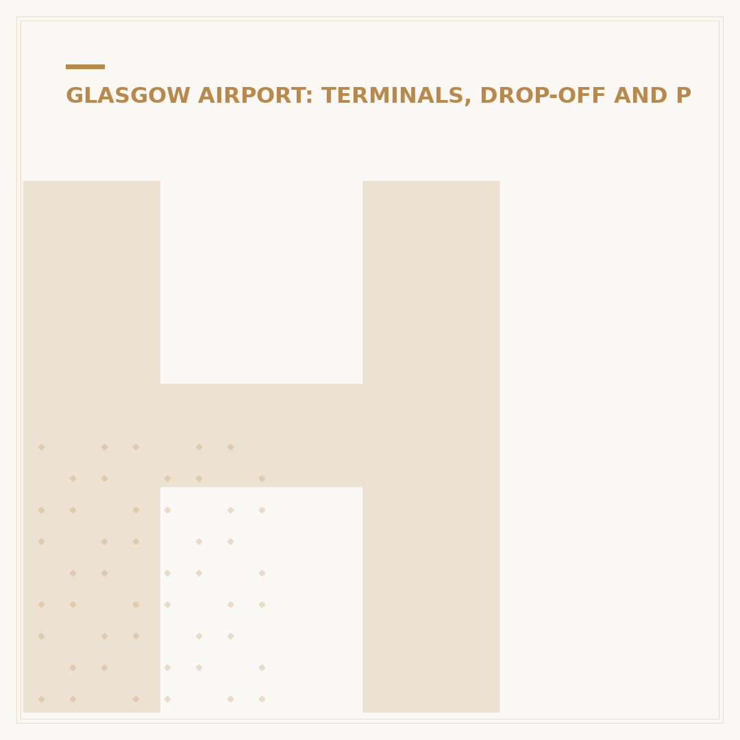 How Many Terminals At Glasgow Airport?