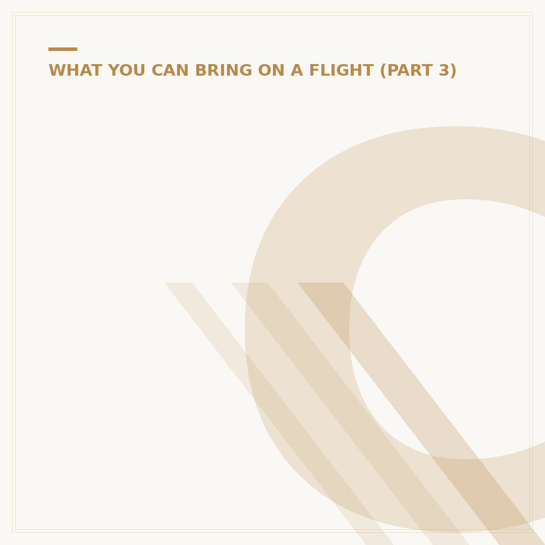 Can You Take Hairspray as Hand Luggage on UK Flights?