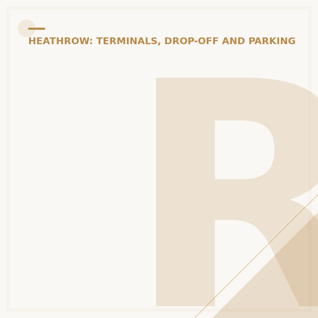 Restaurants in London Heathrow Terminal 3