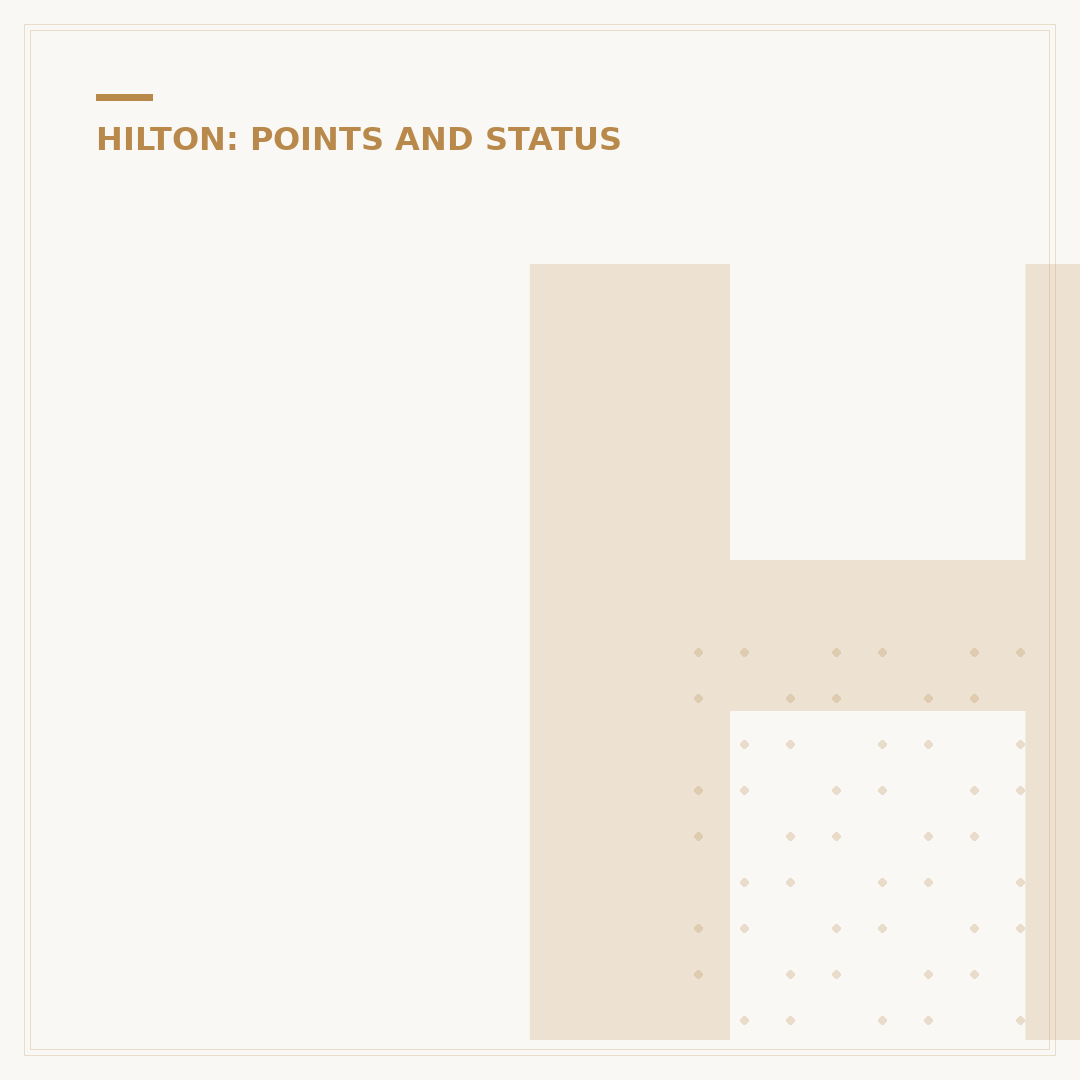 Hilton Points Worth: Maximising Value for Stays
