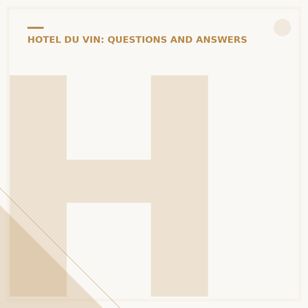 Hotel Du Vin Parking: Arrangements & Advice
