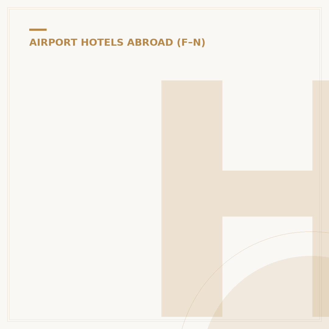 Hotels Near Florence Peretola Airport: Your Strategy