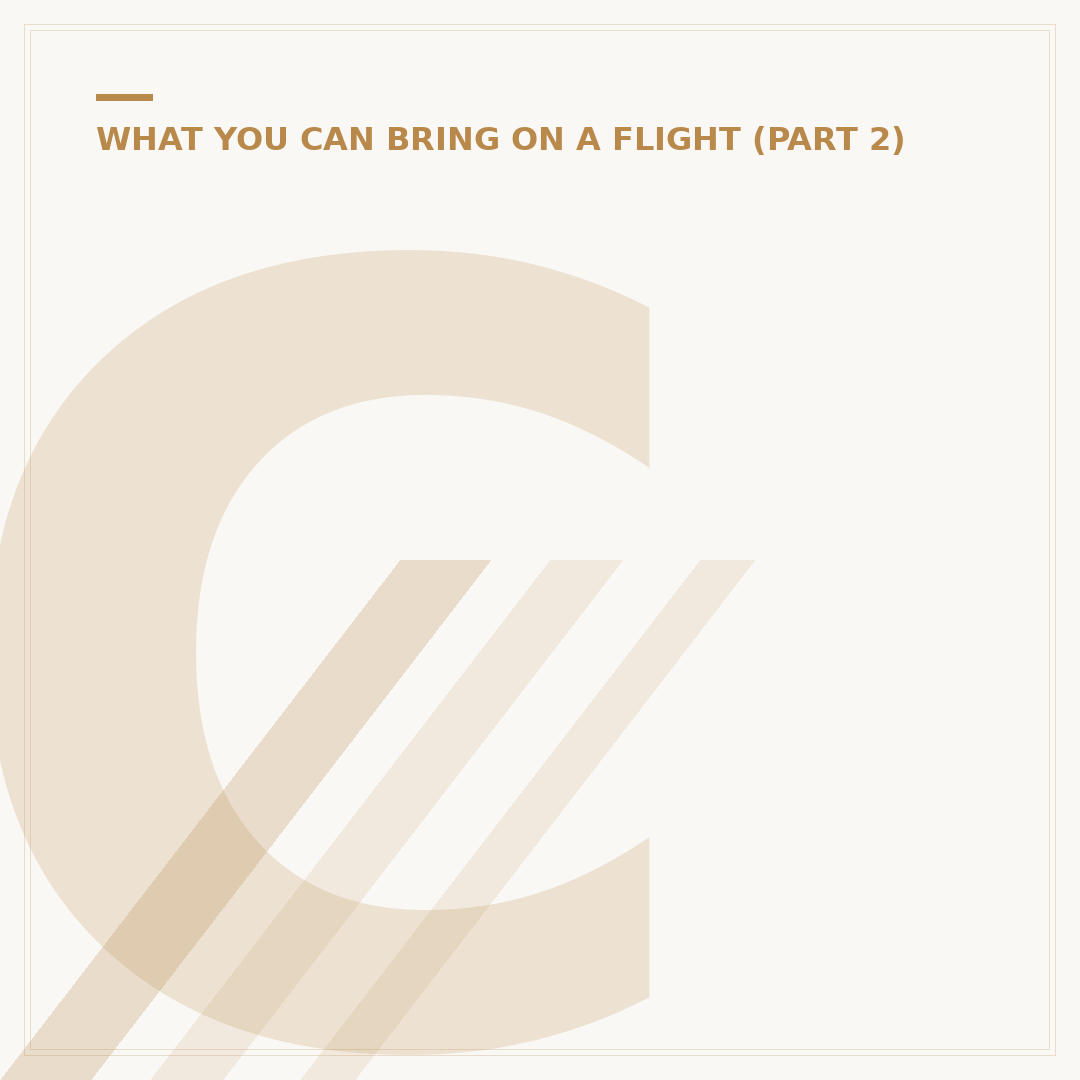 Cabin Liquid Limits: How Many ML on a Plane Allowed