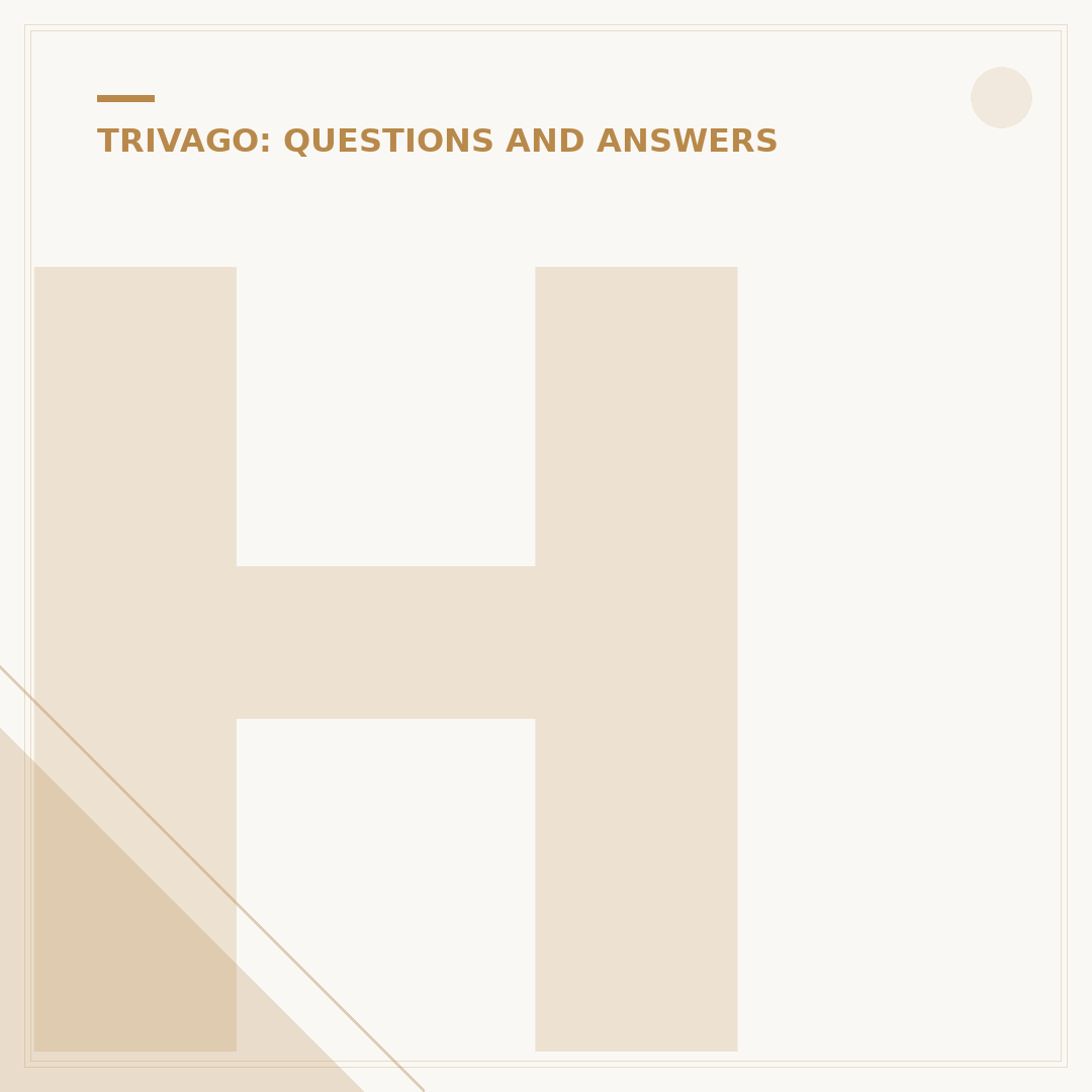 How Does Trivago Work? A Hotel Booking Explained