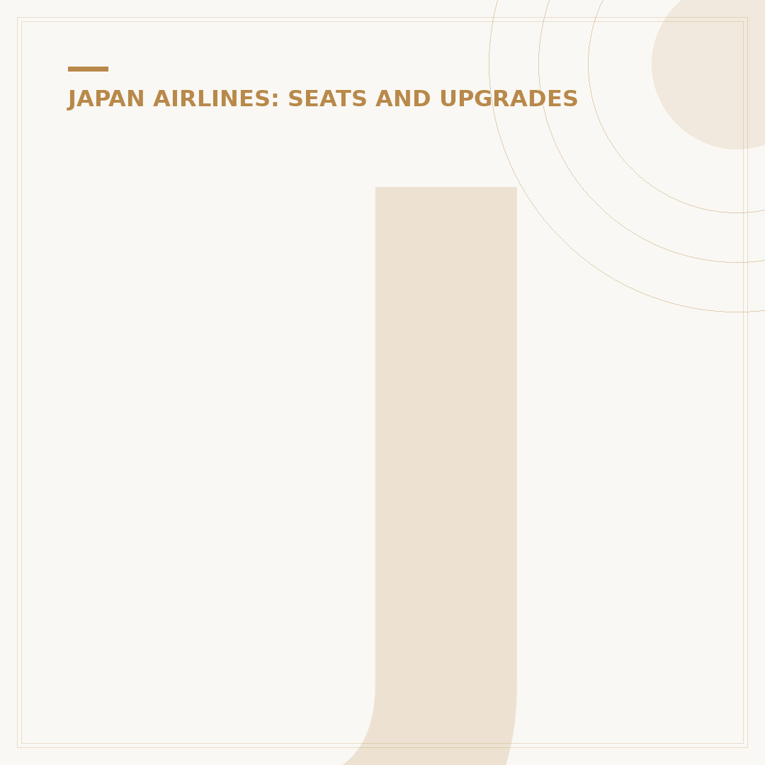 Japan Airlines Business Class: Cabin and Seat Analysis