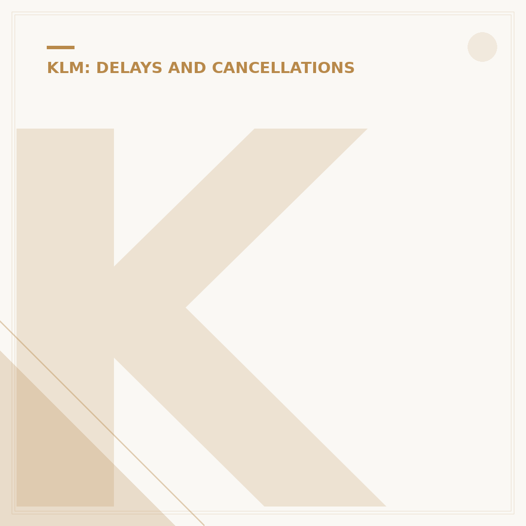 KLM Delayed Baggage Compensation