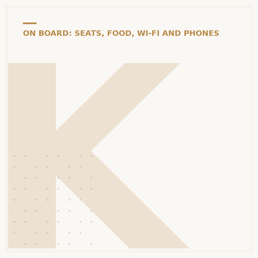 KLM Seats: Cabin Layout and Selection Options