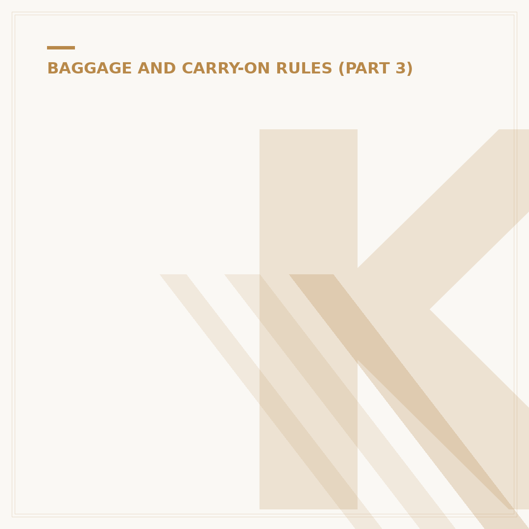 Korean Air Baggage Limits: Rules and Allowances