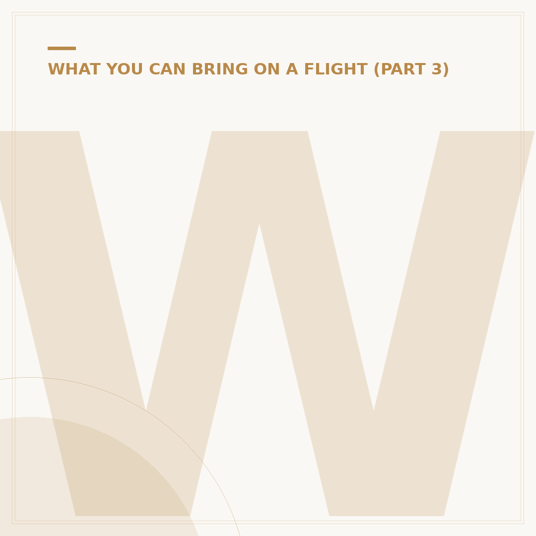 What Amount of Liquid Can You Take on a Plane?
