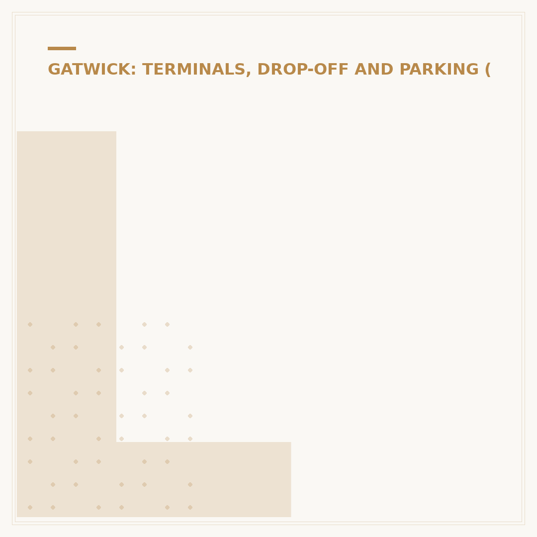 London Gatwick: What Terminal Am I In?