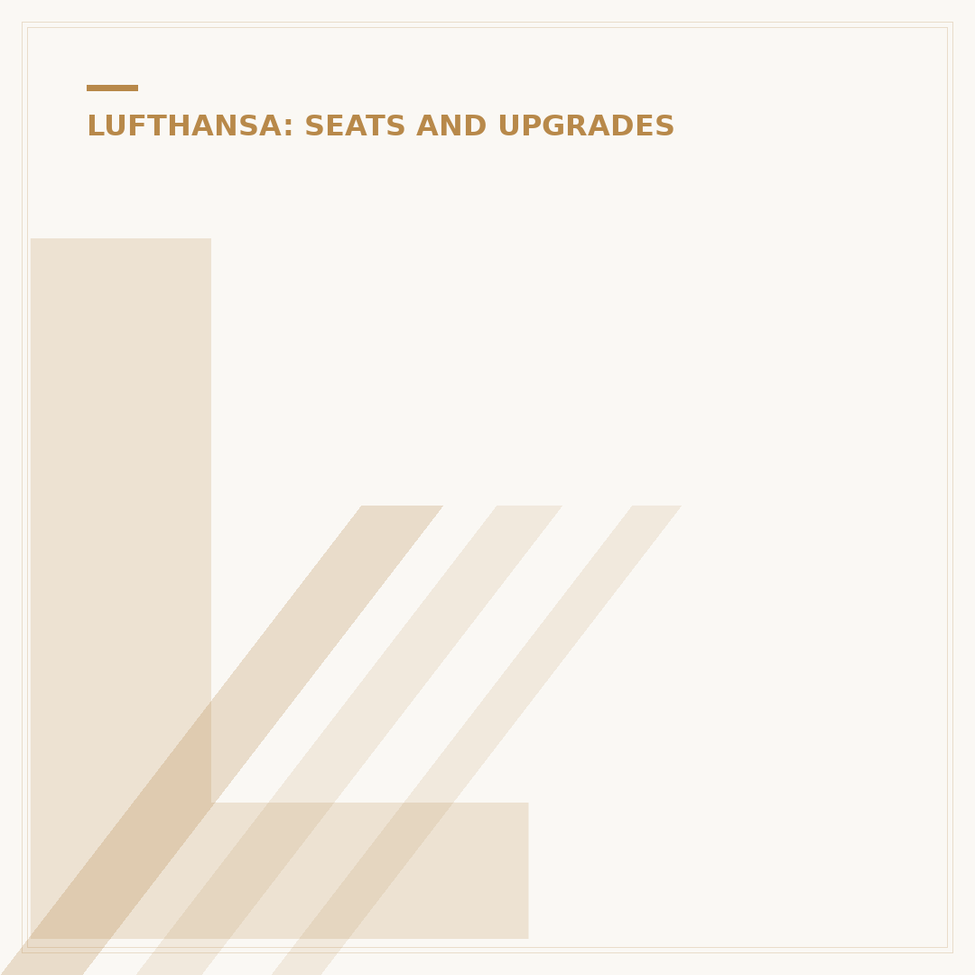 Lufthansa B747 Business Class: Expert Cabin Overview