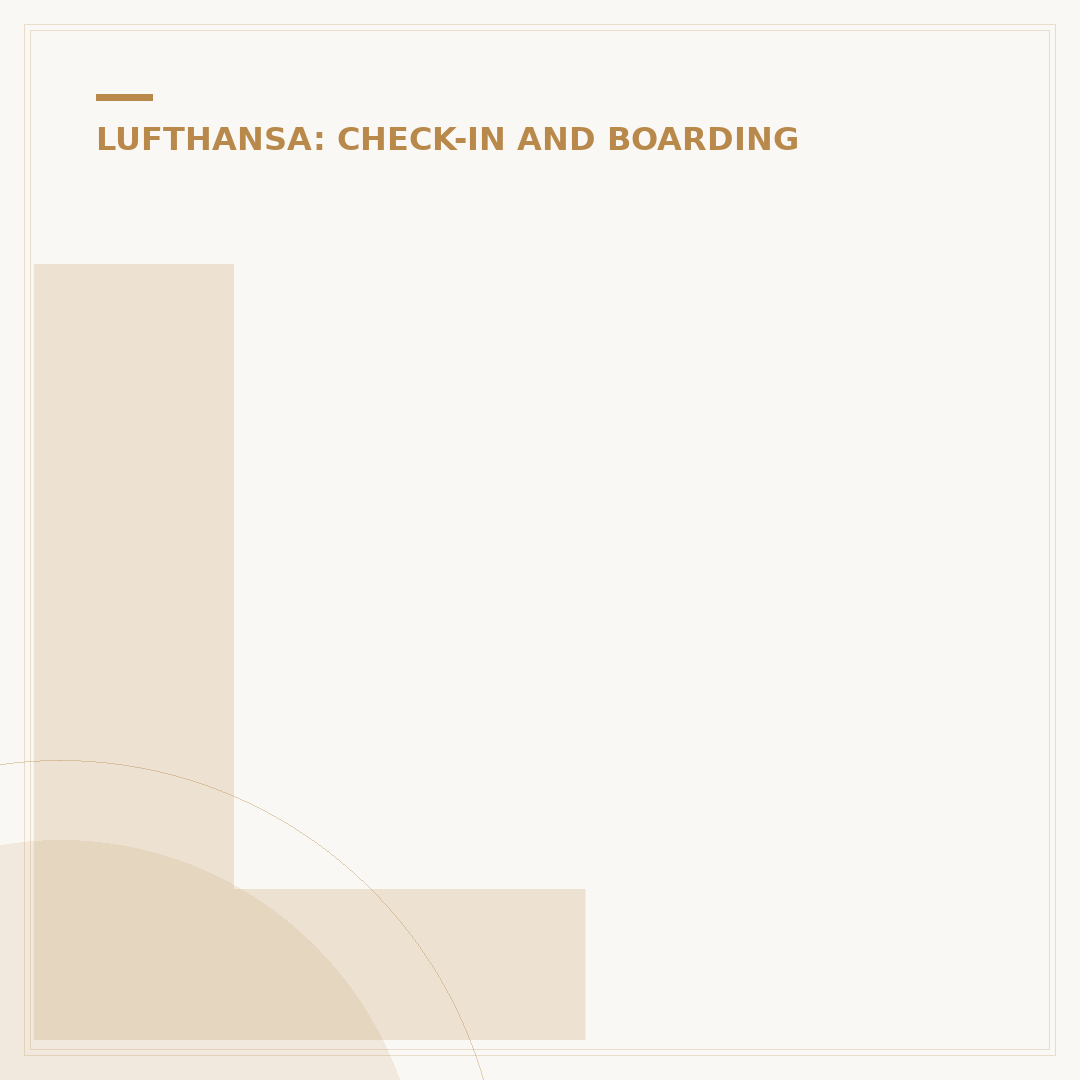 Lufthansa Boarding Pass: What You Need to Know