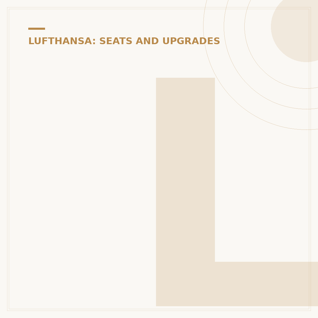 Lufthansa Economy Light: What It Is & How It Works