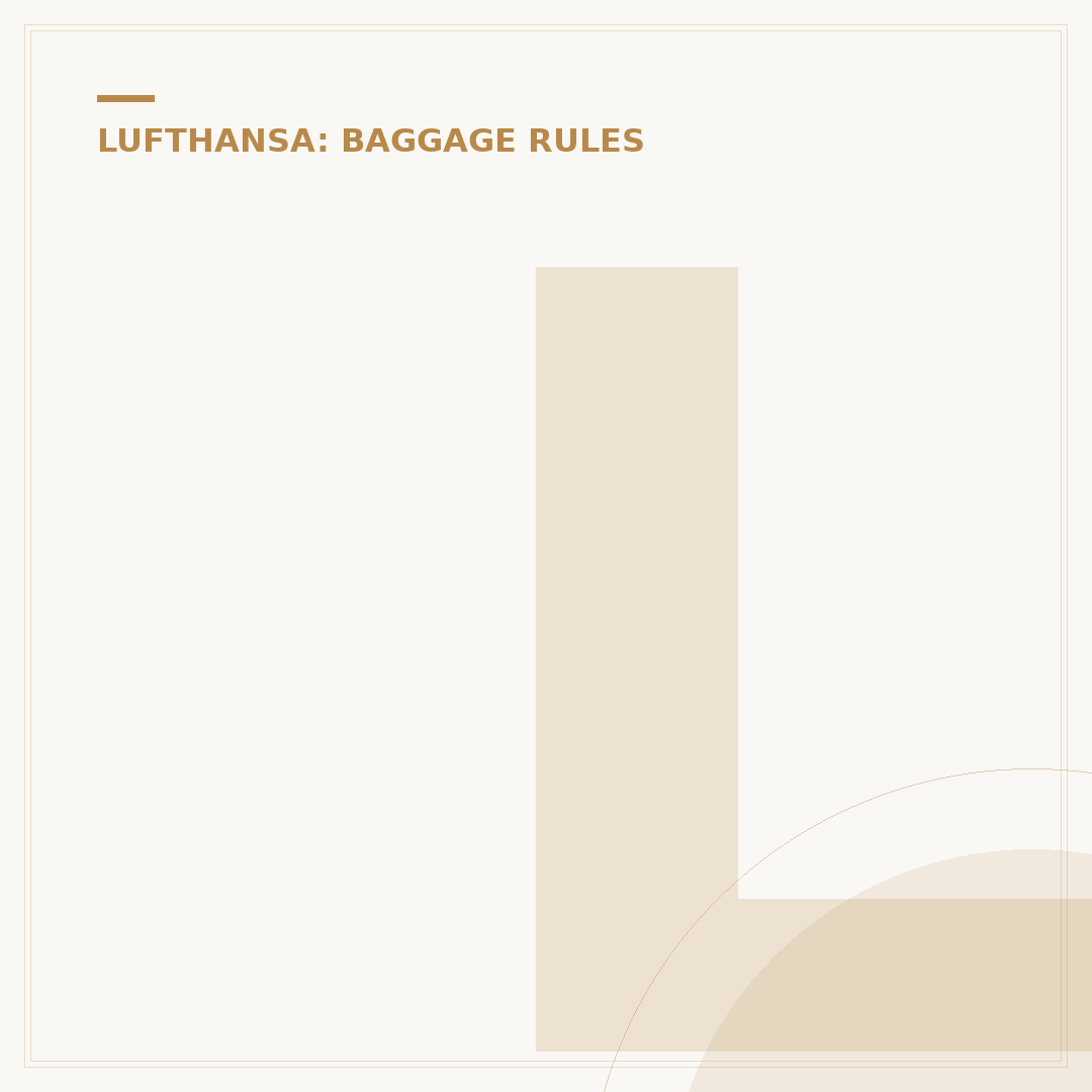 Lufthansa Lost Baggage: Claims and Resolution Process