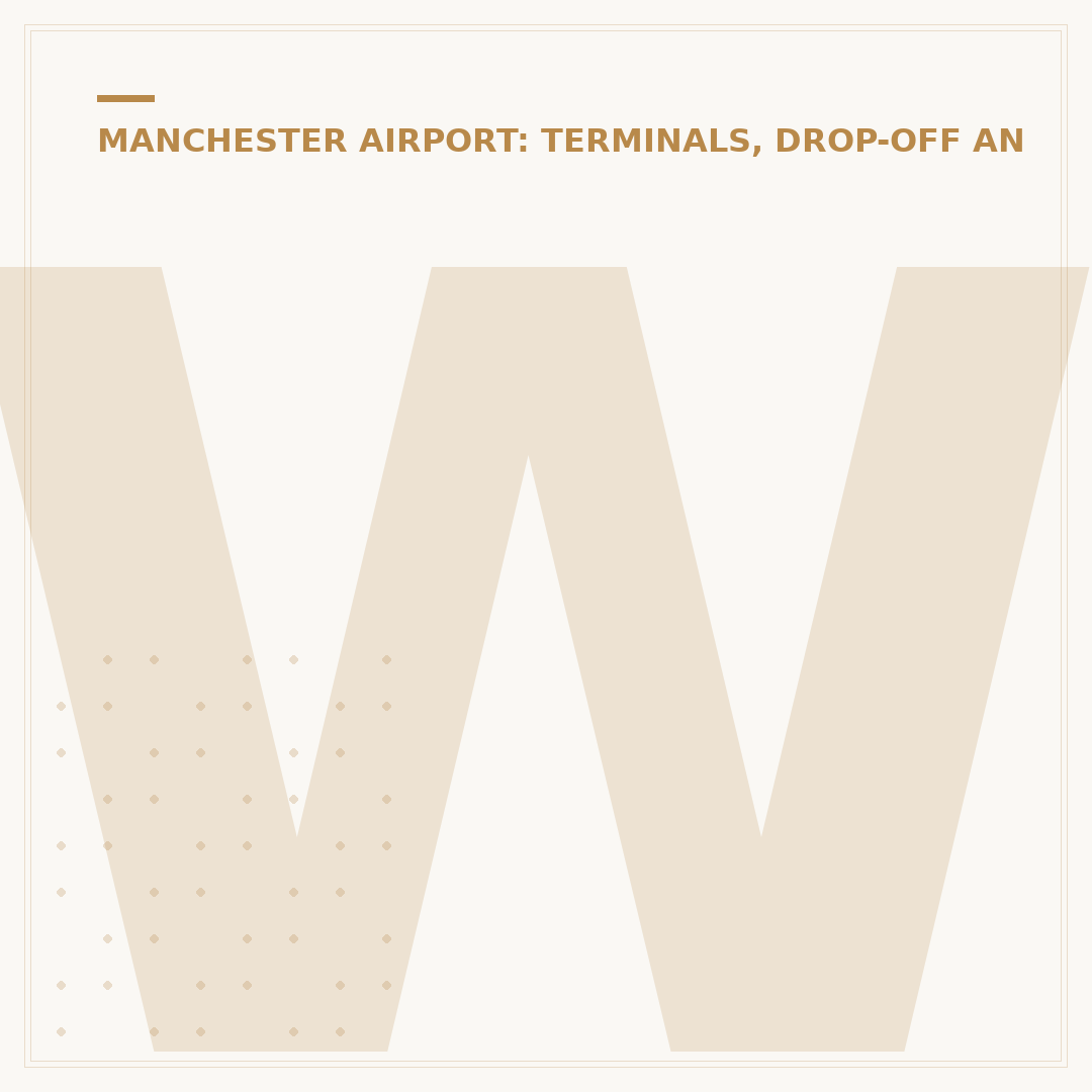 Which Terminal Does Lufthansa Use at Manchester Airport?