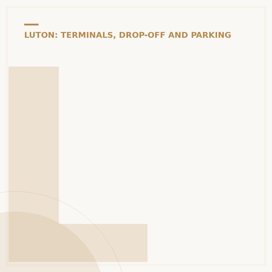 Luton Airport Pick Up and Drop Off Procedures