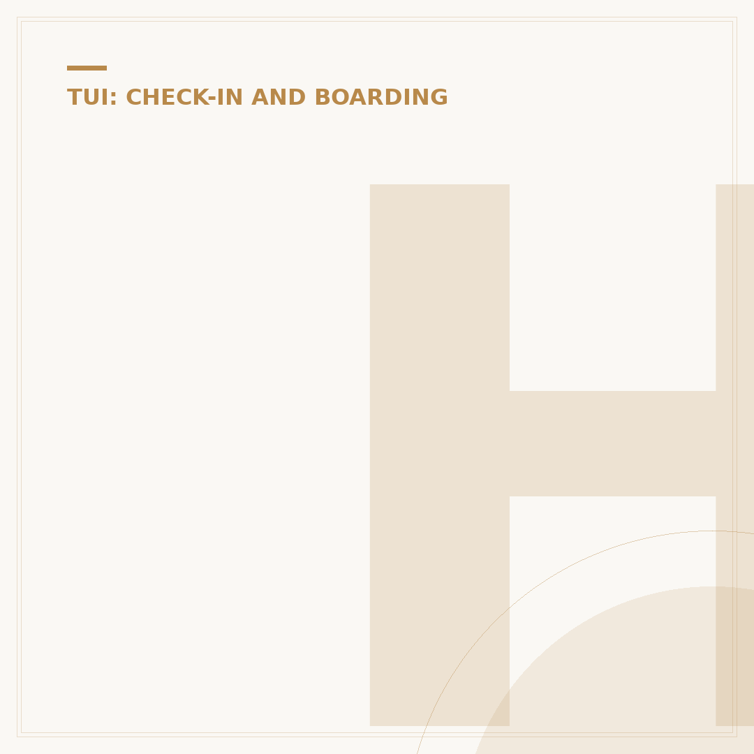 How to Check Into a TUI Flight