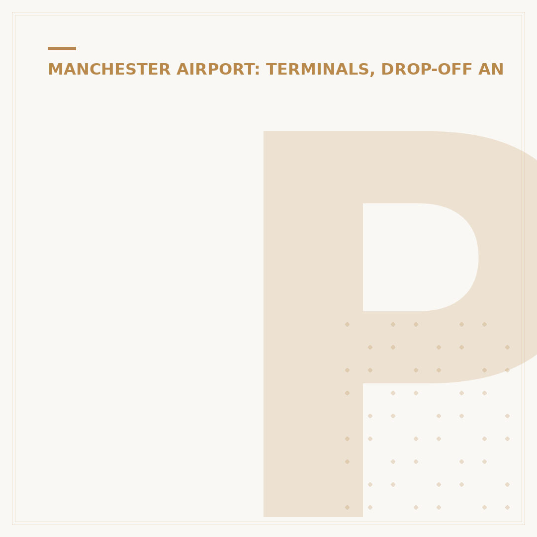 Pay Online for Manchester Airport Terminal 2 Drop Off