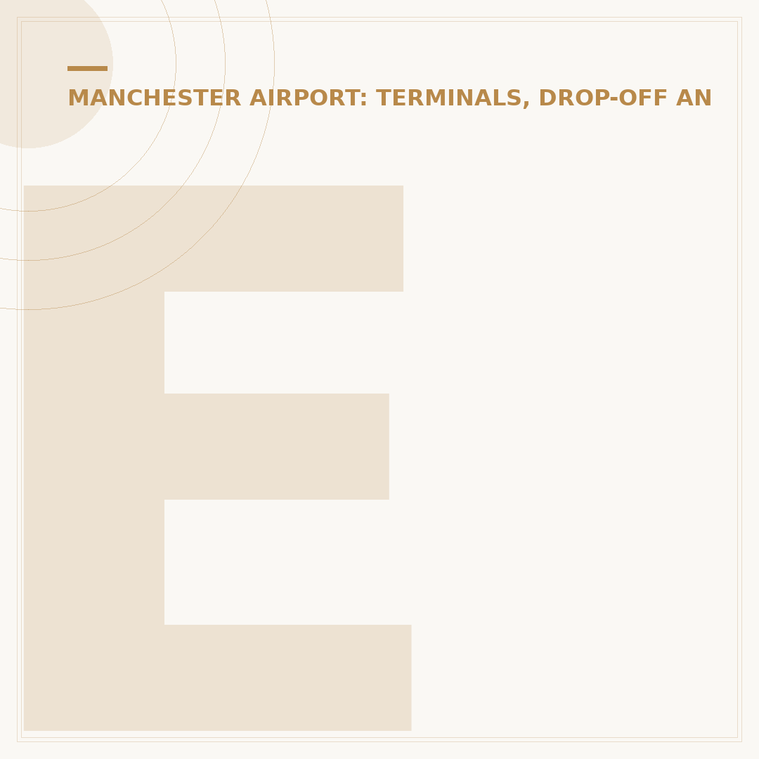 EasyJet Terminal at Manchester Airport
