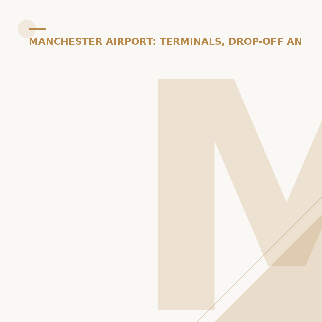 Manchester Airport Pickup Parking: Your Options Explained
