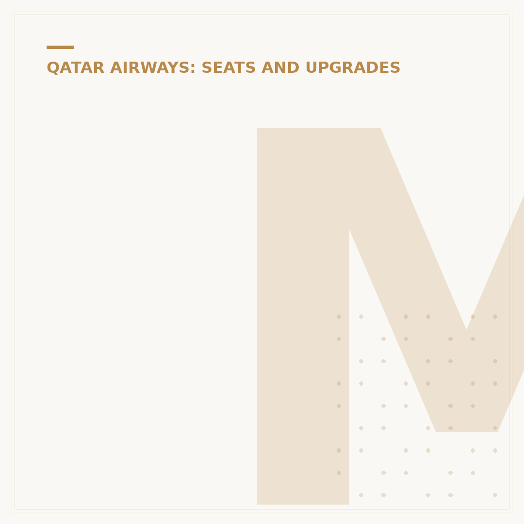 Mastering the Qatar Airways Upgrade Process