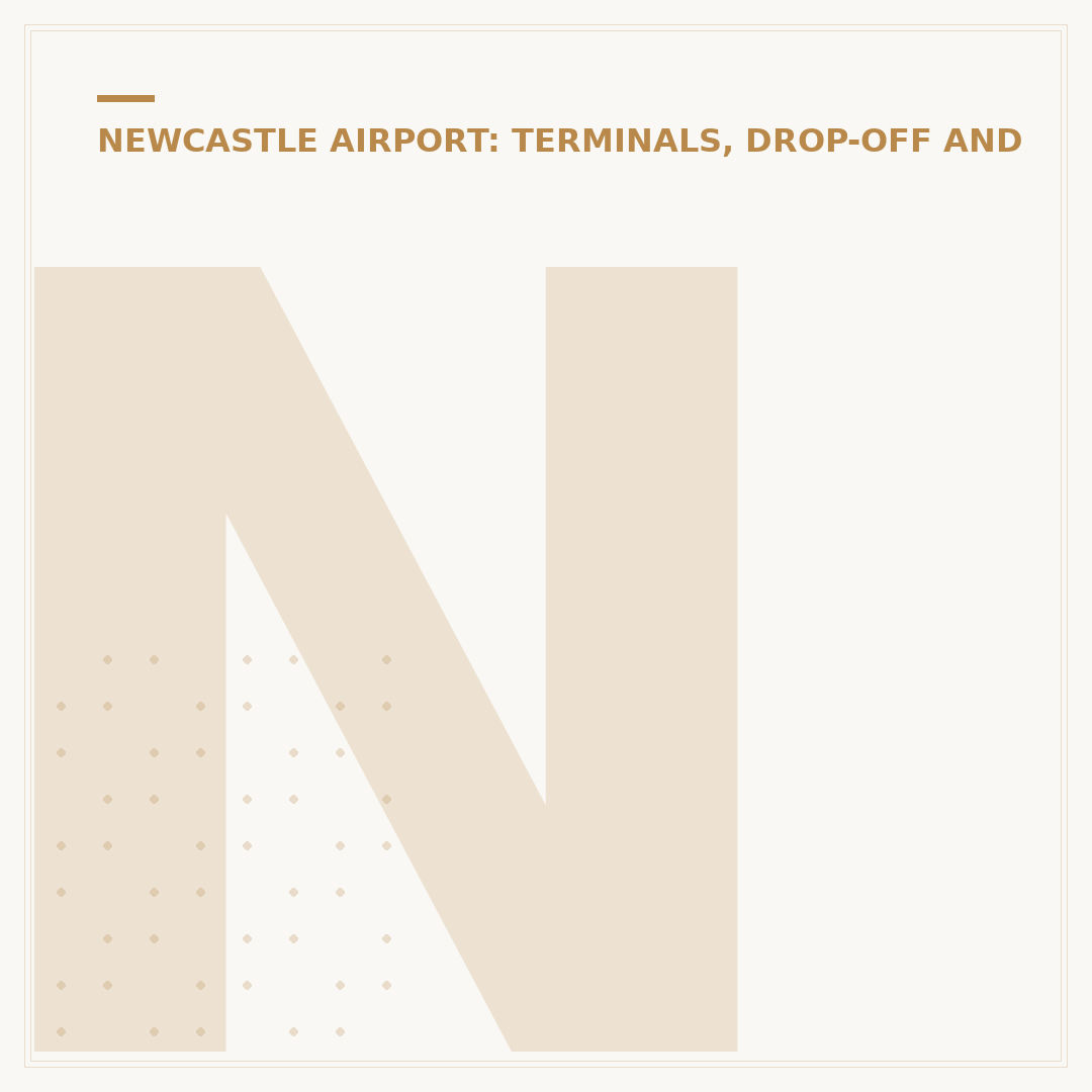 Newcastle Airport Drop Off Charges: A Traveller's Brief