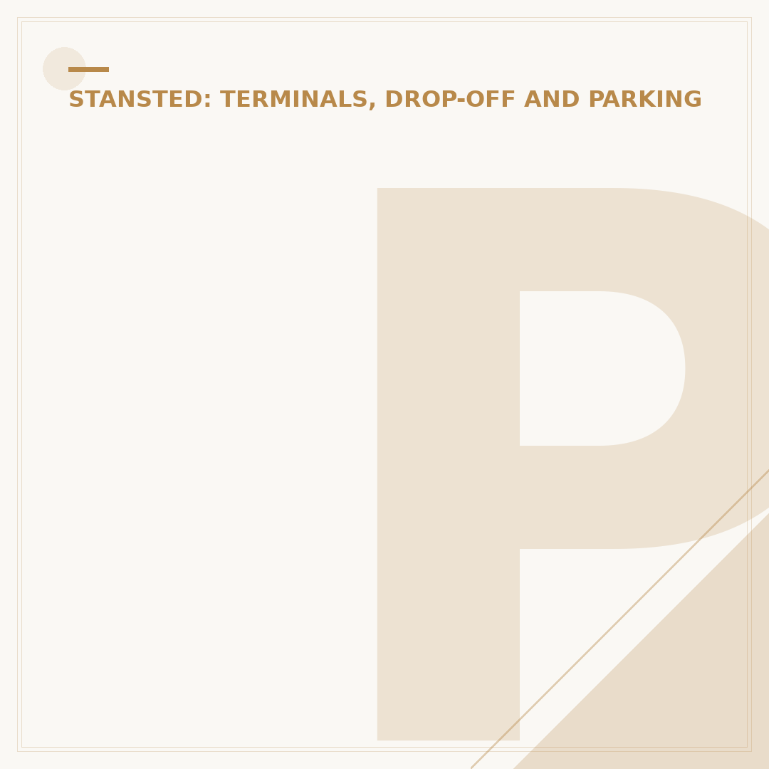 Pay Stansted Drop Off: Charges, Rules & How To Pay