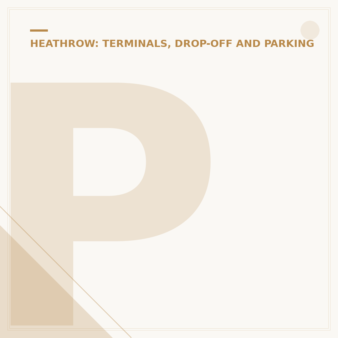 Paying the Heathrow Terminal 3 Drop-Off Charge