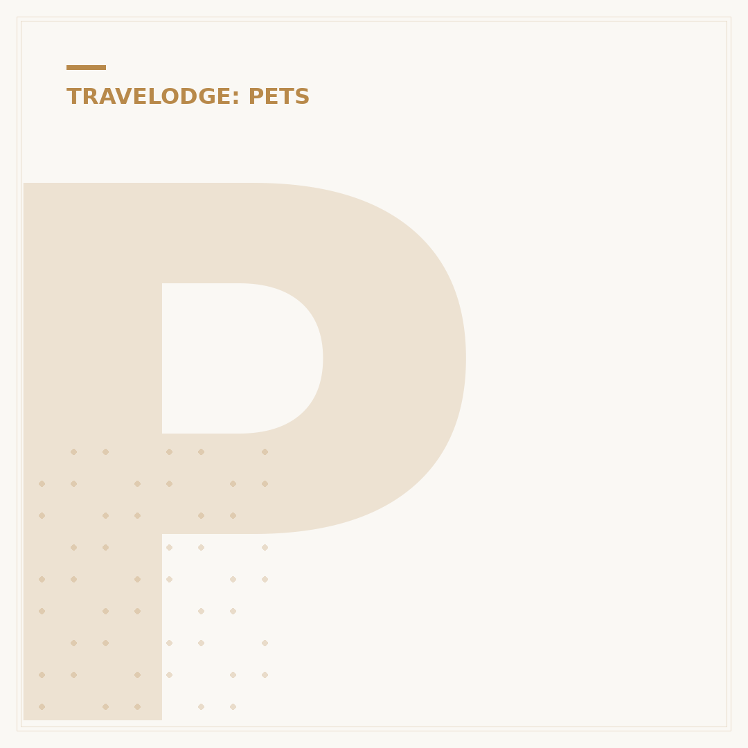 Pet Friendly Travelodge UK: Your Booking and Policy Overview