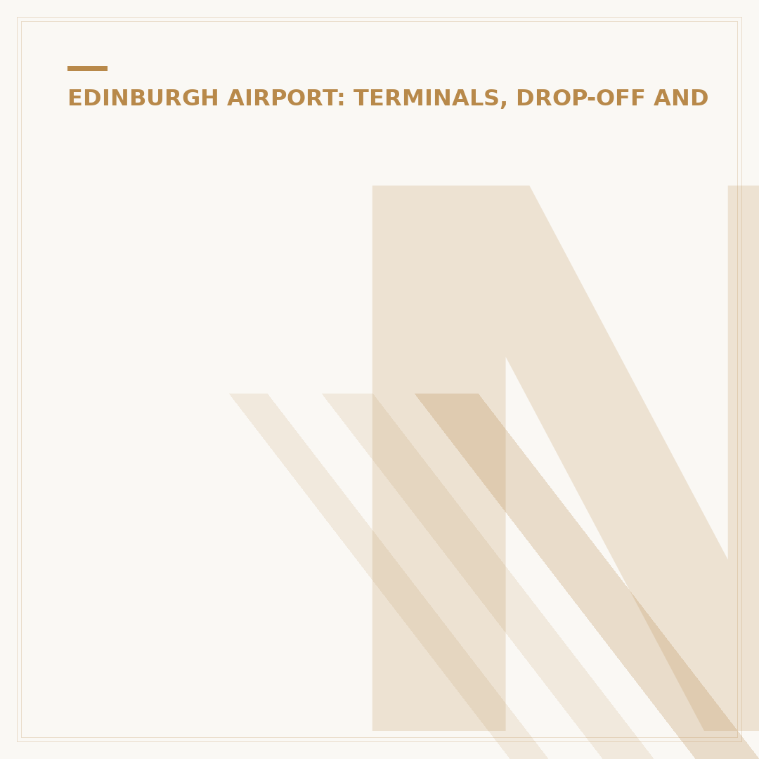 Navigating Pick Up Parking at Edinburgh Airport