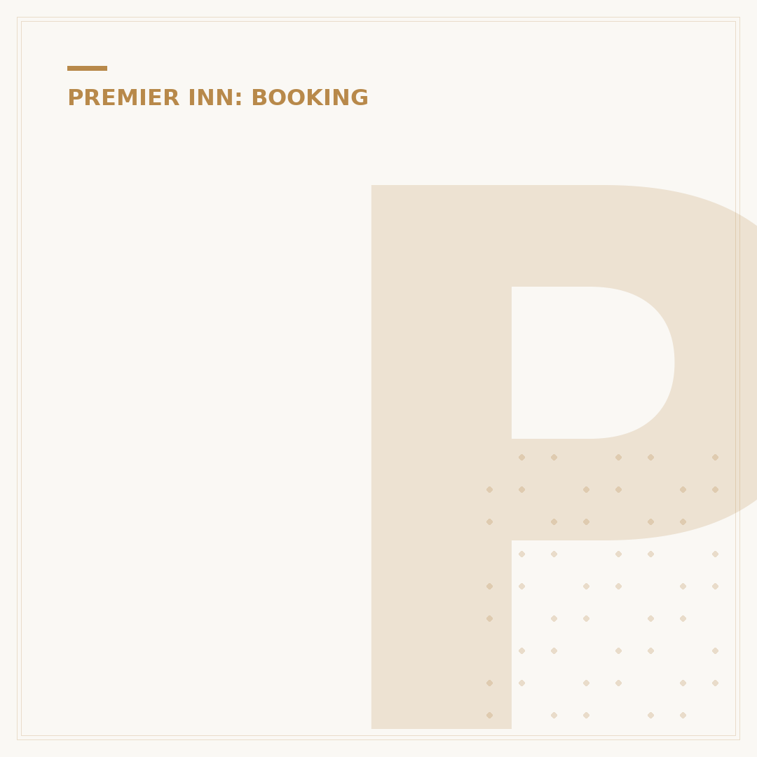 Premier Inn Booking Reference: How to Retrieve Yours