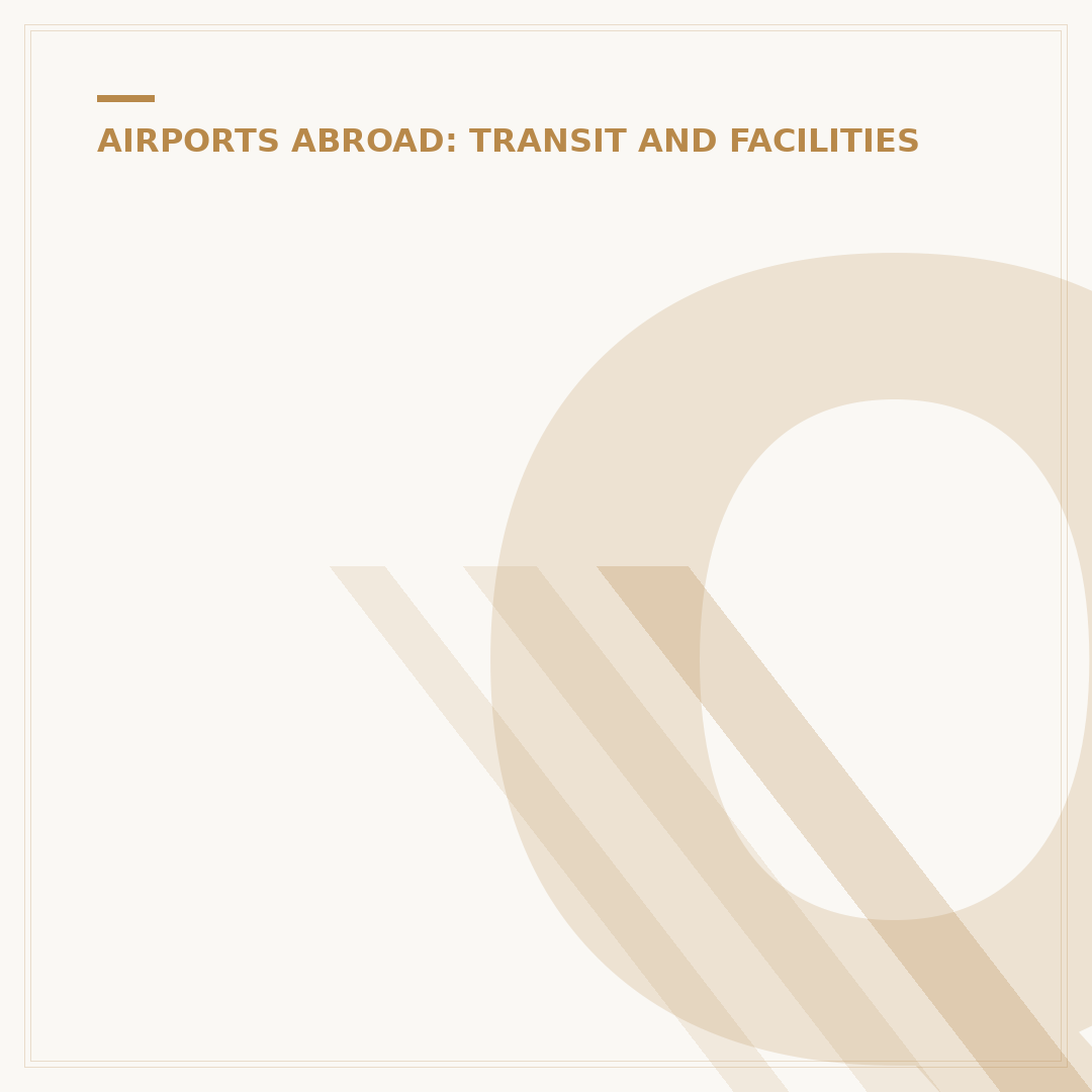 Qatar Airways Airport Lounge Access and Services