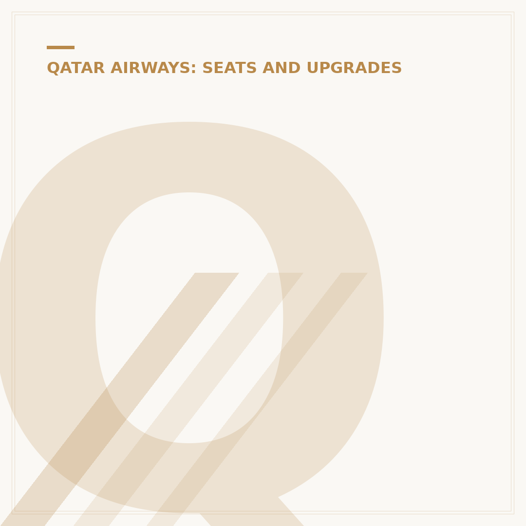 Qatar Airways First Class: Booking and Experience Reality